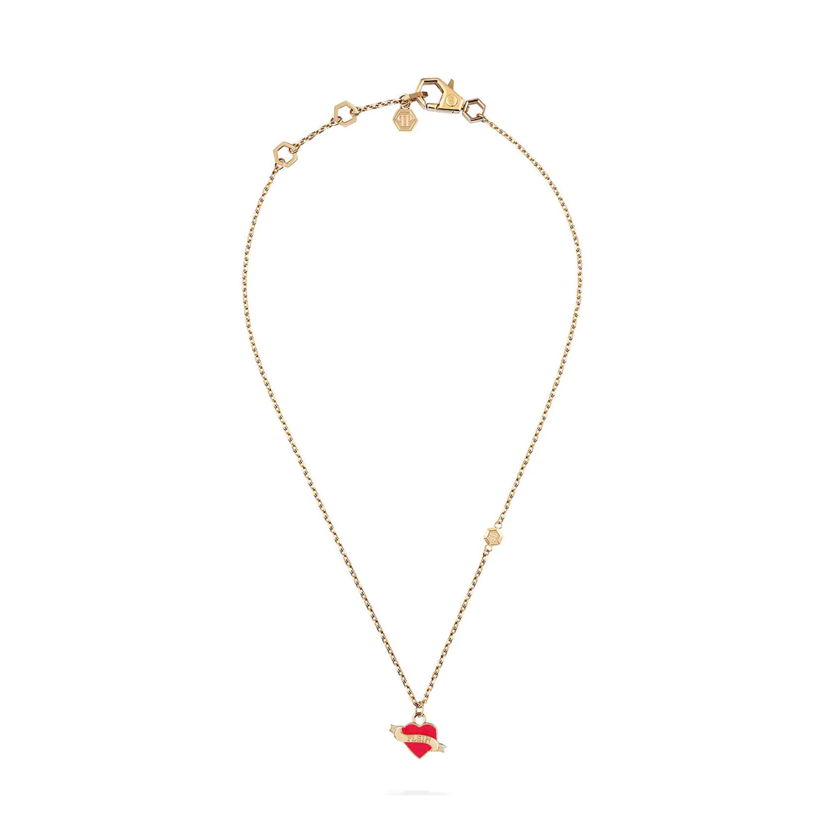 Колие PHILIPP PLEIN златисто Valentine Kette PJFEA16NU