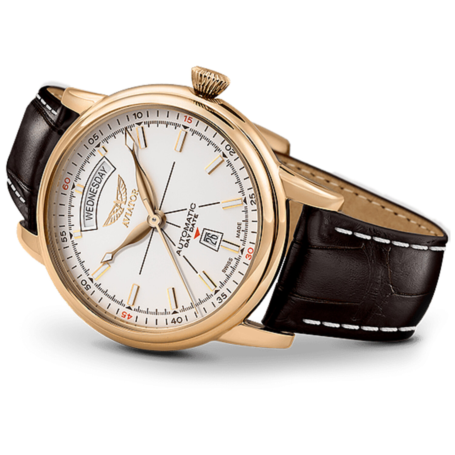Мъжки часовник Aviator Douglas Day-Date Limited Edition V.3.20.1.147.4