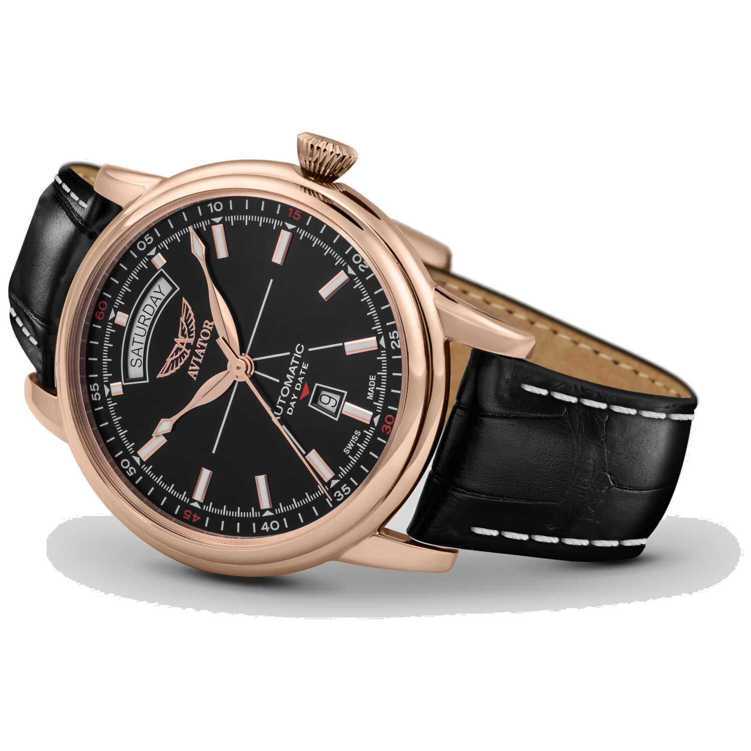 Мъжки часовник Aviator Douglas Day-Date V.3.20.2.146.4