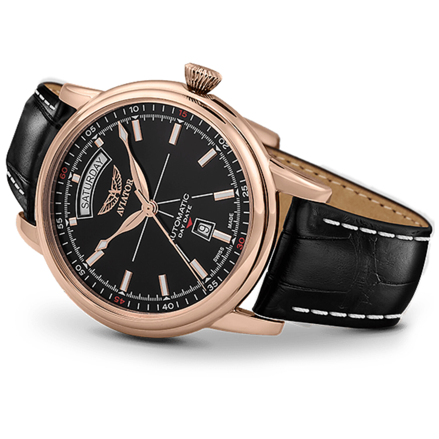 Мъжки часовник Aviator Douglas Day-Date V.3.20.2.146.4