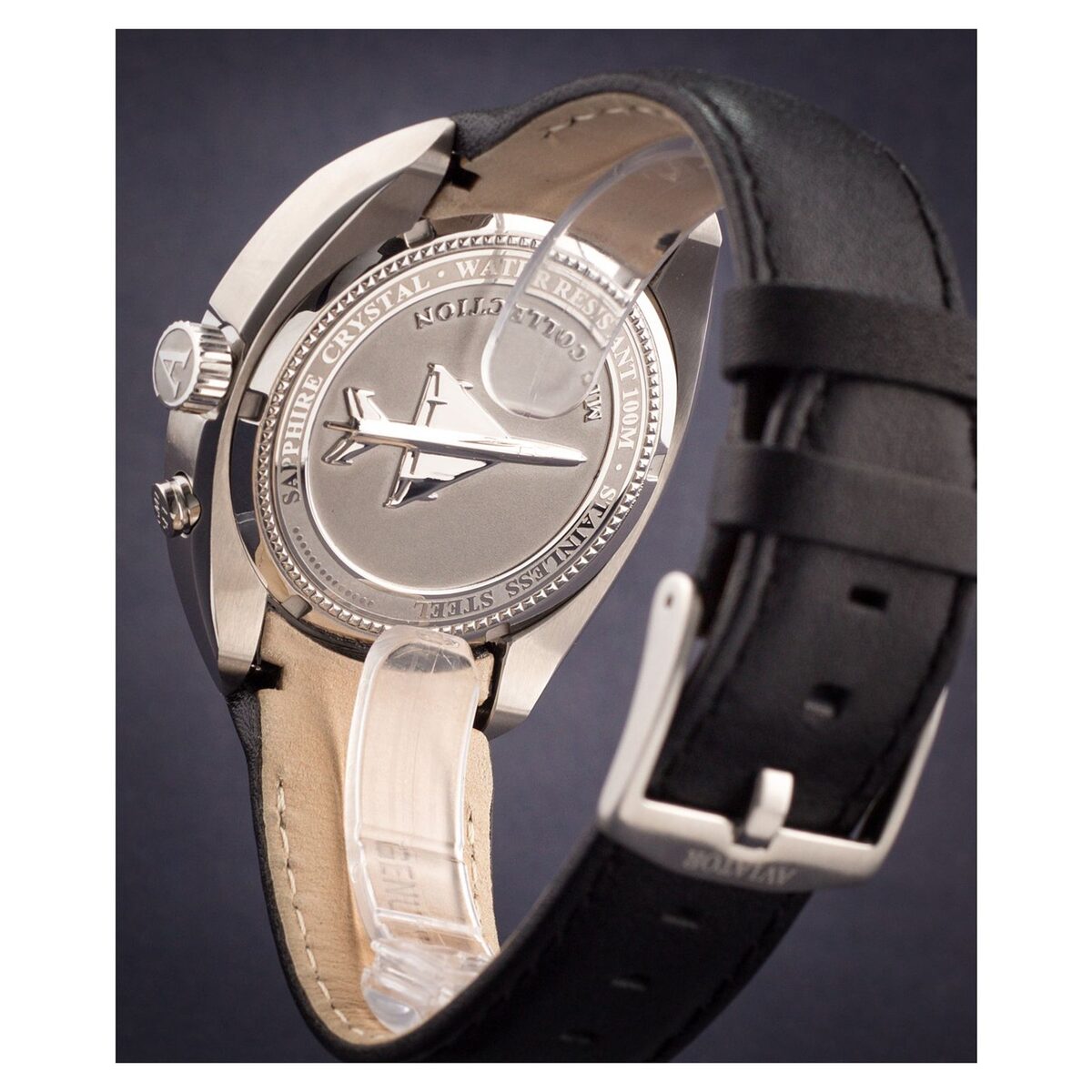 Мъжки часовник Aviator Mig-21 Fishbed Dual Time M.1.14.0.086.4