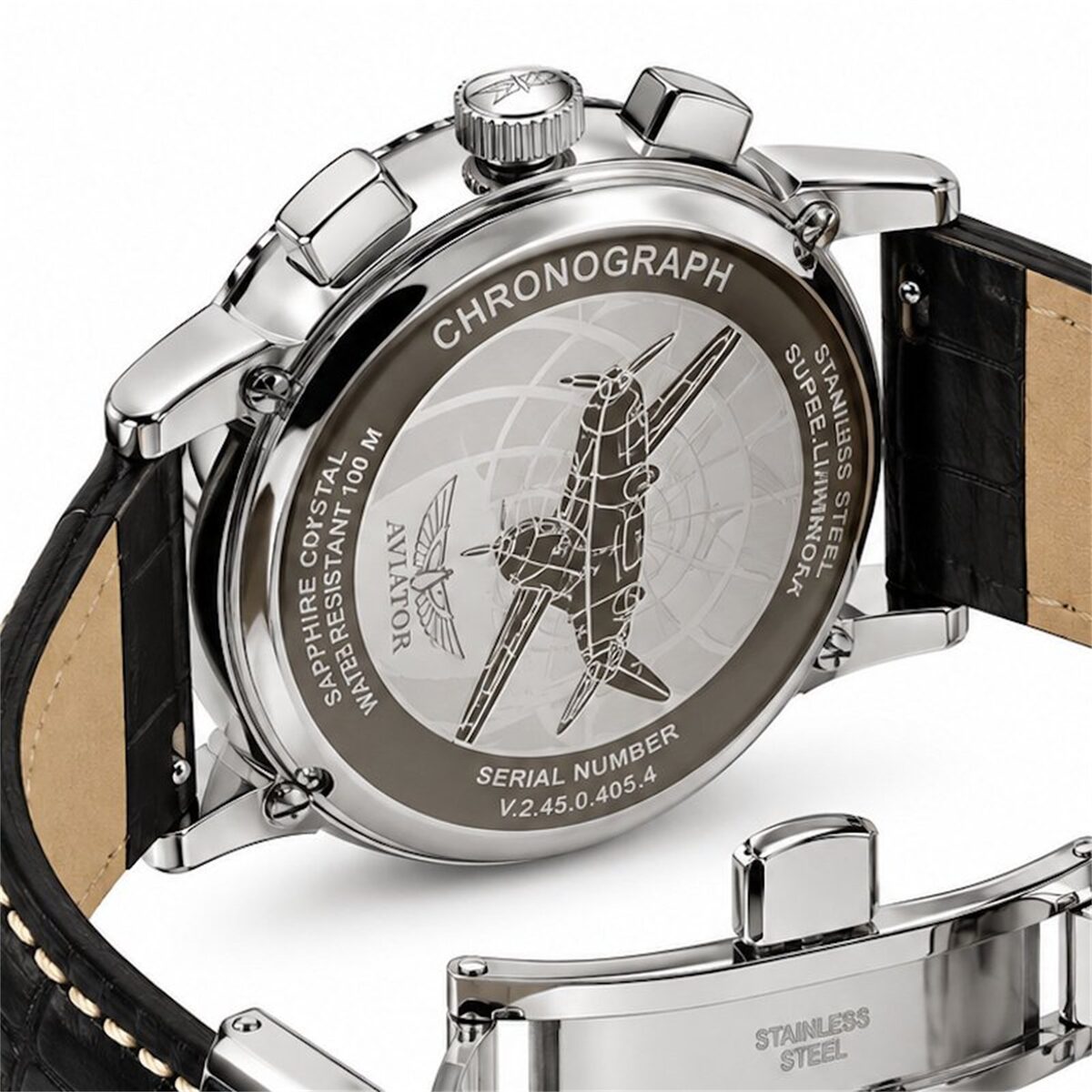 Мъжки часовник Aviator Douglas Chronograph V.2.45.0.405.4