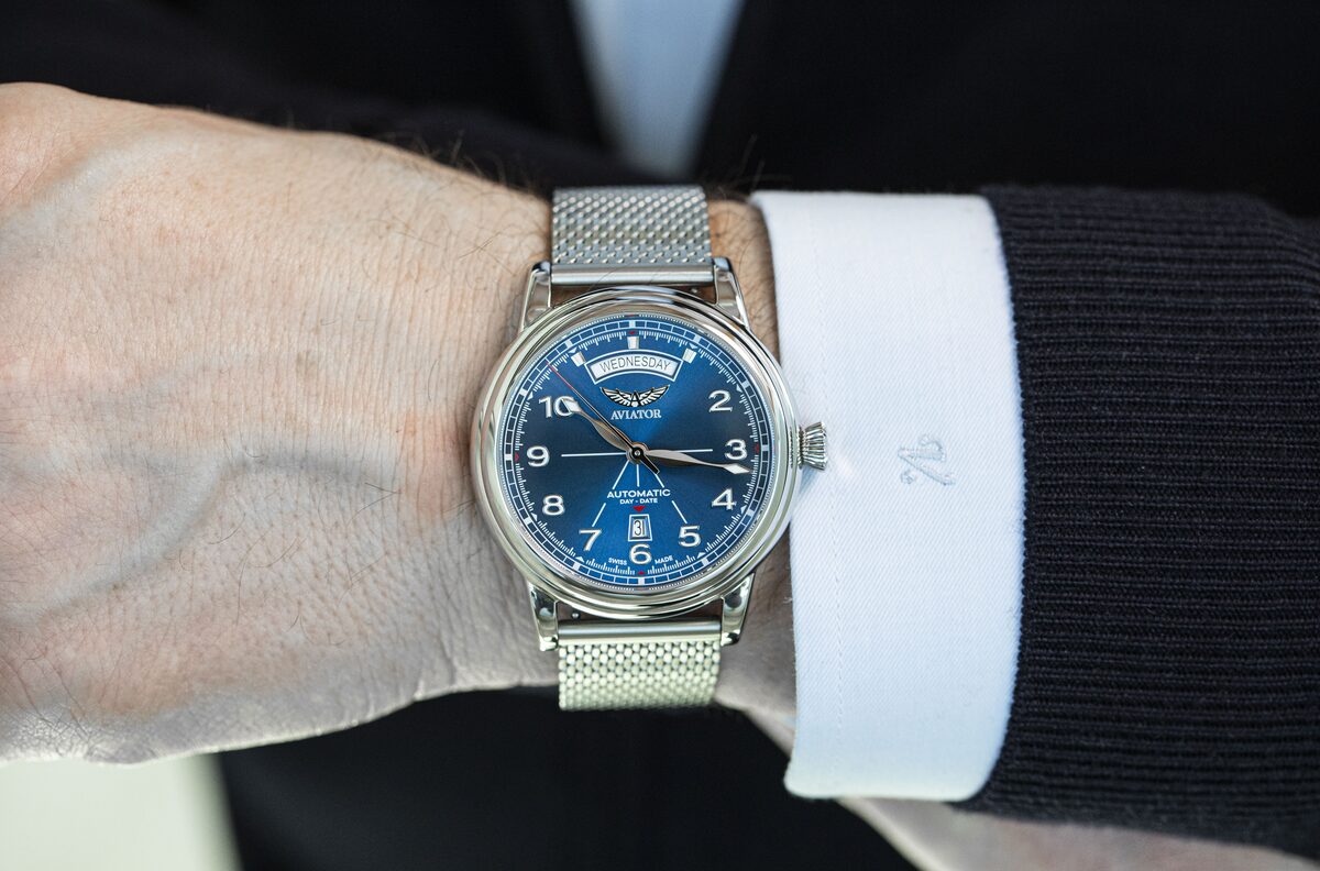 Мъжки часовник Aviator Douglas Day-Date V.3.44.0.401.5