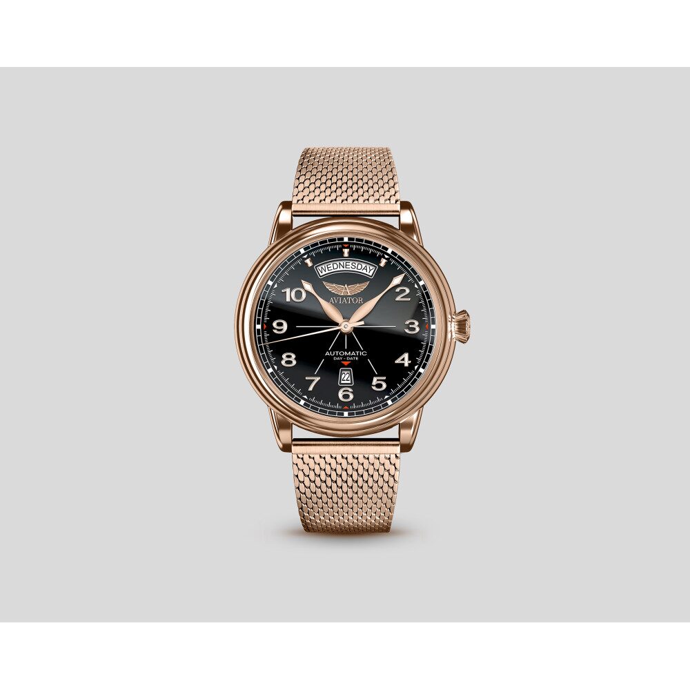 Мъжки часовник Aviator Douglas Day-Date 45 V.3.44.2.398.5