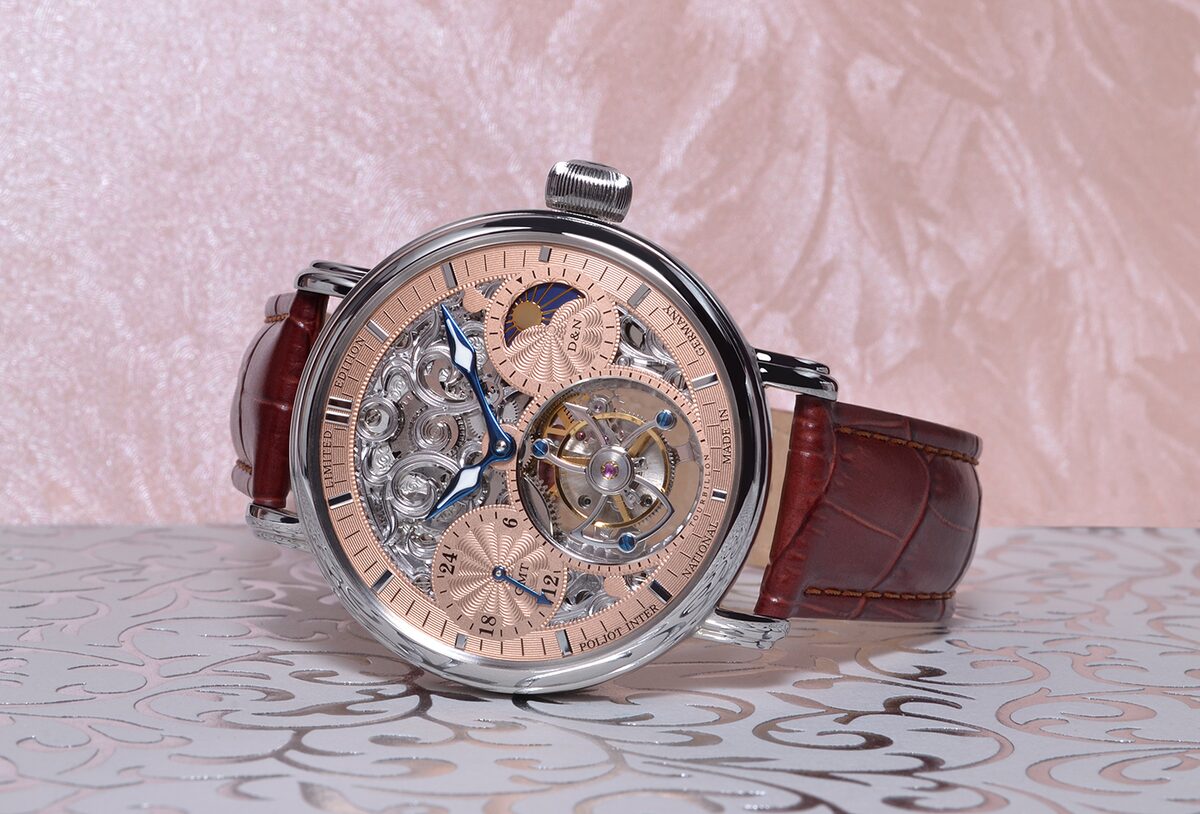 Мъжки часовник Poljot International Tourbillon Skeleton Osem Limited Edition 3360.T06