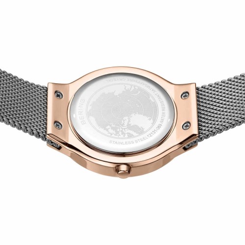 Дамски сет часовник и гривна Bering Classic 12131-369-GWP