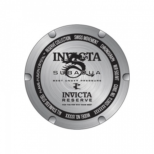 Мъжки часовник Invicta Reserve Specialty Subaqua 0.71 Carat 168 Diamonds Swiss 37325