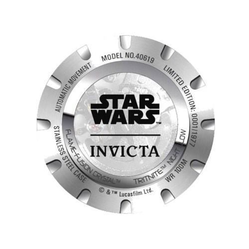 Мъжки часовник Invicta Star Wars Mandalorian Automatic 40619