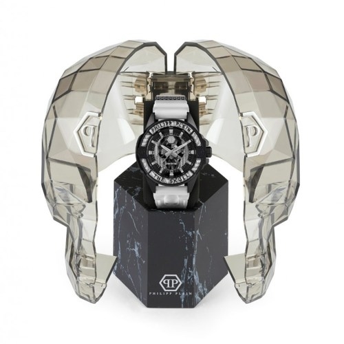 Мъжки часовник Philipp Plein THE $KULL CARBON FIBER PWAAA1822