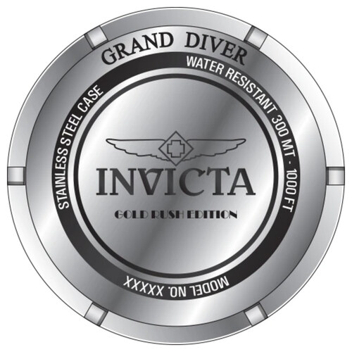 Мъжки часовник Invicta Grand Diver GOLD RUSH 48613