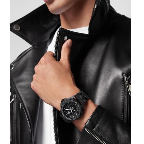 Мъжки часовник Philipp Plein THE $KULL CARBON FIBER PWAAA2022