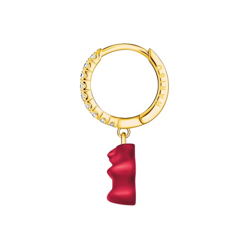 Обеца Thomas Sabo Goldbears x HARIBO Red Goldbear (единична) CR726-414-10