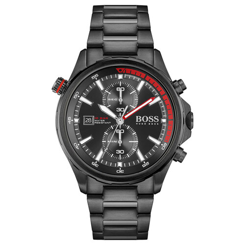 Мъжки часовник BOSS Globetrotter Chronograph HB1513825 - снимка 3