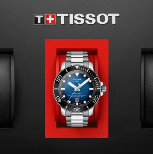 Мъжки часовник Tissot Seastar 2000 Professional Automatic Powermatic 80 T120.607.11.041.01