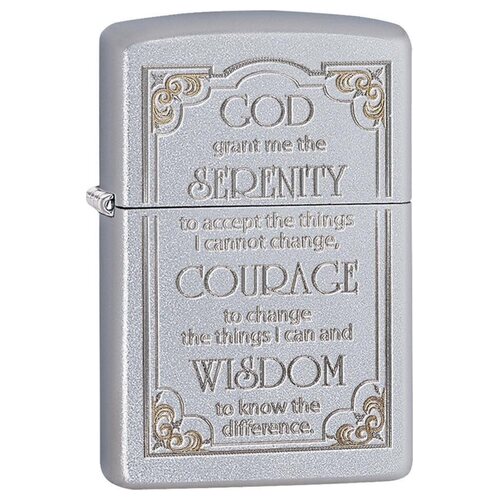 Запалка Zippo 28458 Serenity Prayer
