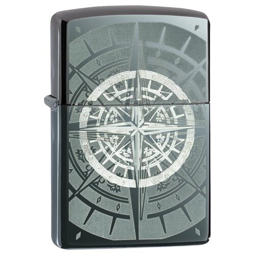 Запалка Zippo 29232 Black Ice® Compass