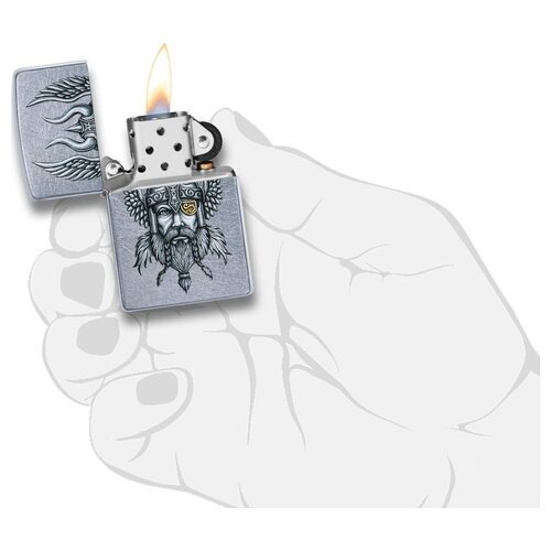 Запалка Zippo 29871 Viking Warrior Design