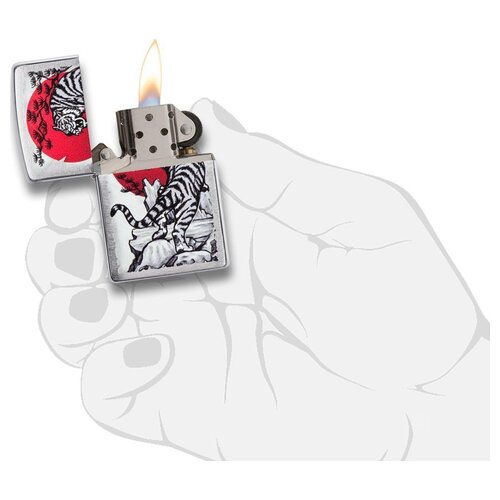 Запалка Zippo 29889 Asian Tiger Design