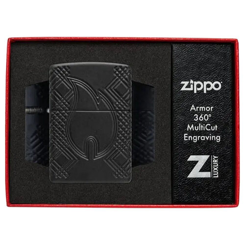 Запалка Zippo 46775 - Rivet Flame Design