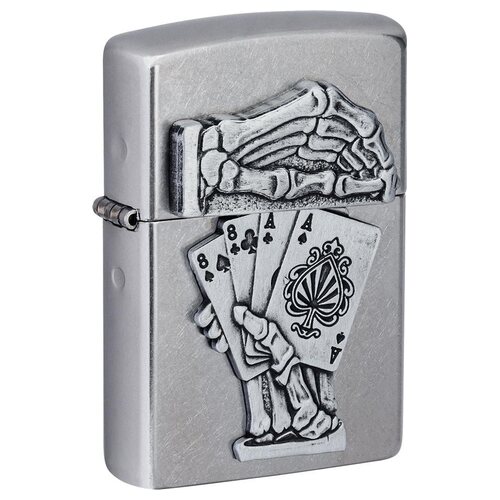 Запалка Zippo 49536 Dead Mans Hand Emblem Design - снимка 1