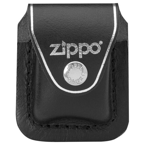 Калъф за запалка Zippo, черен, с клипс - снимка 1
